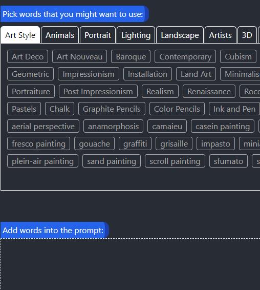 prompt-helper 帮你组合提示词