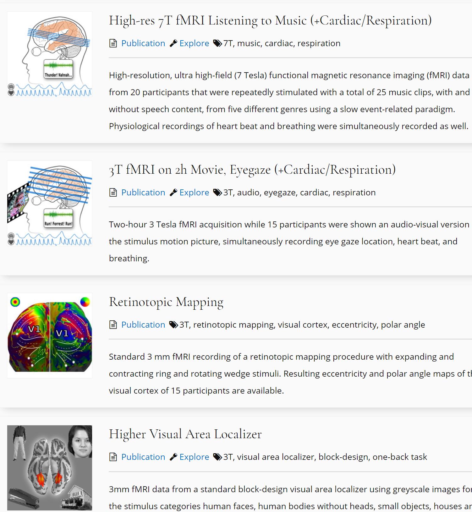 studyforrest  fMRI 扫描图像