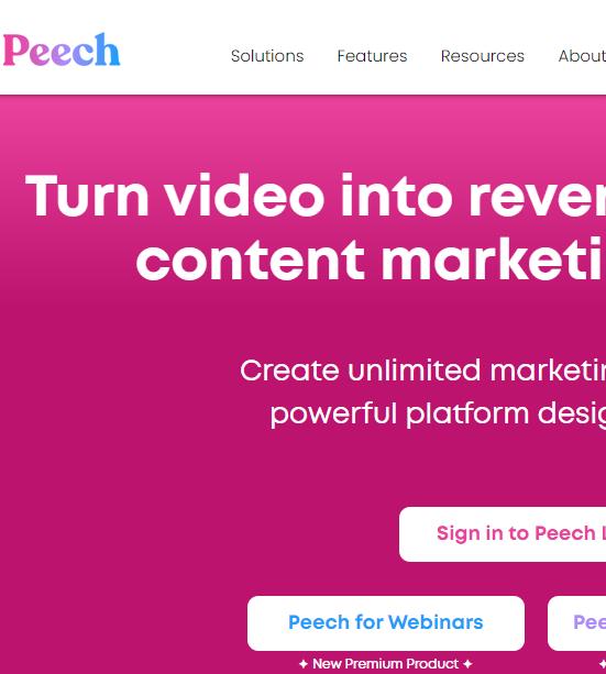 peech-ai 自动视频编辑管理平台