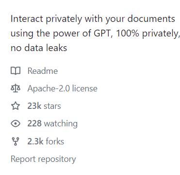 privateGPT基于GPT本地私人助手