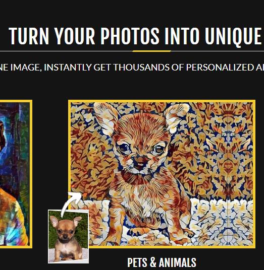 coloromo 照片变艺术风格