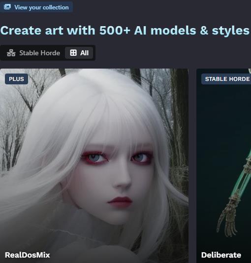 patience ai有100多个免费模型