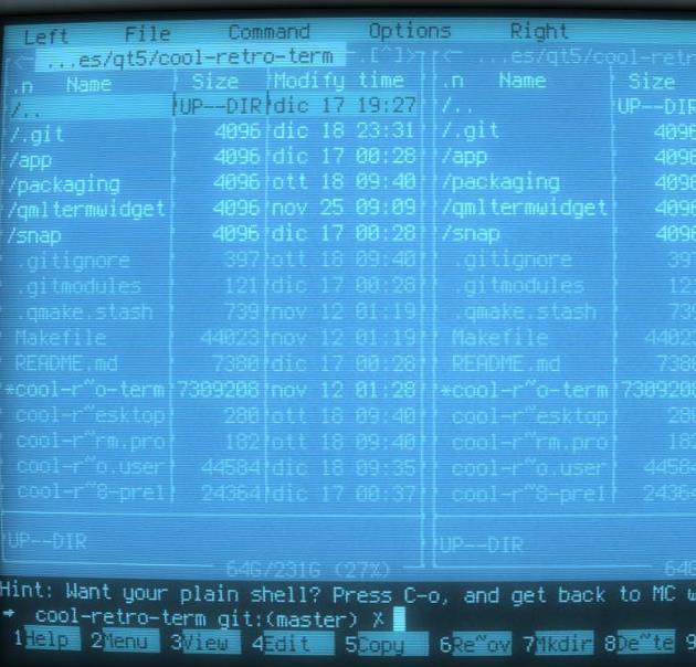 cool-retro-term 复古终端