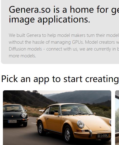 genera AI画图模型分享和部署