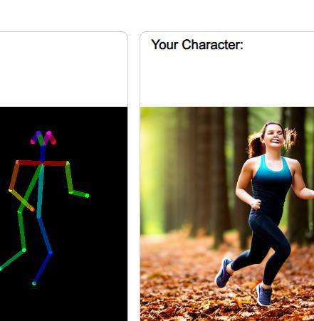 makepose 3D控制生成角色姿态